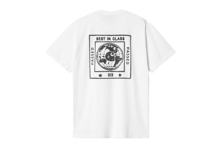 Carhartt WIP S/S Stamp T-Shirt - White