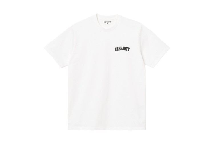 Carhartt WIP S/S University Script T-Shirt - White