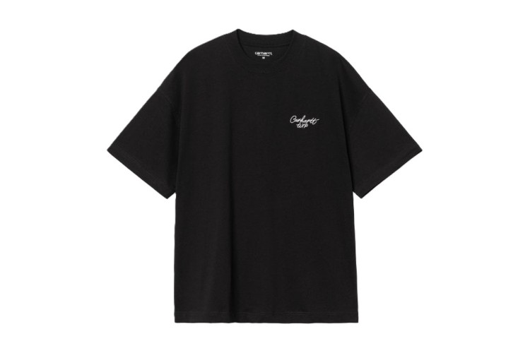 Carhartt WIP Signature Script T-Shirt - Black