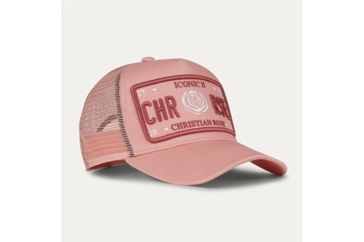 Christian Rose Iconic II Red Rose Cap - Dusk/Pink