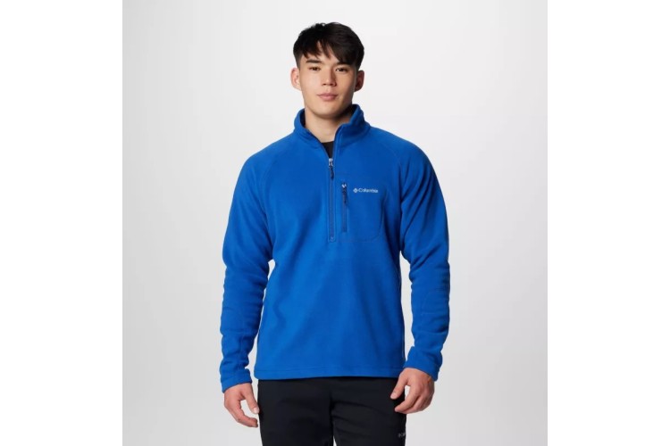 Columbia Fast Trek III Half Zip Fleece - Mountain Blue