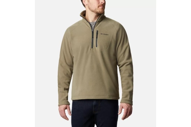 Columbia Fast Trek III Half Zip Fleece - Stone Green