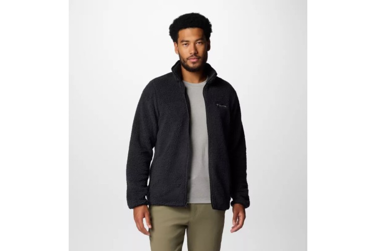 Columbia Rugged Ridge III Full Zip Sherpa Fleece Jacket - Black