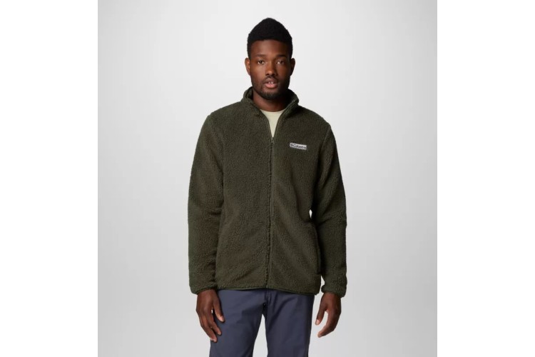 Columbia Rugged Ridge III Full Zip Sherpa Fleece Jacket - Greenscape