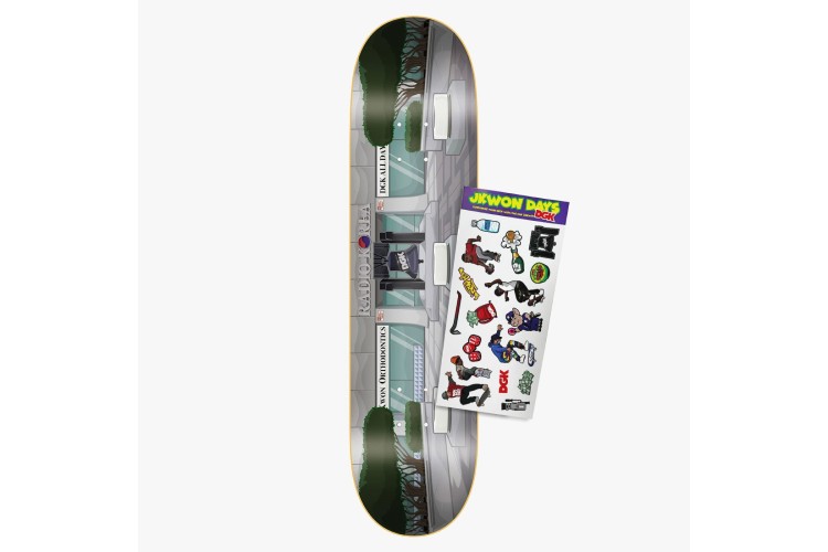 DGK Jkwon Days Skateboard Deck - 8.25