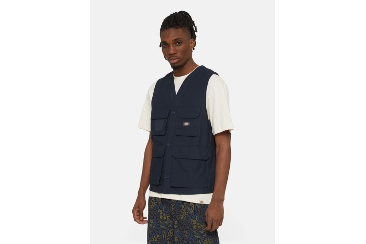 Dickies Fishersville Gilet - Dark Navy