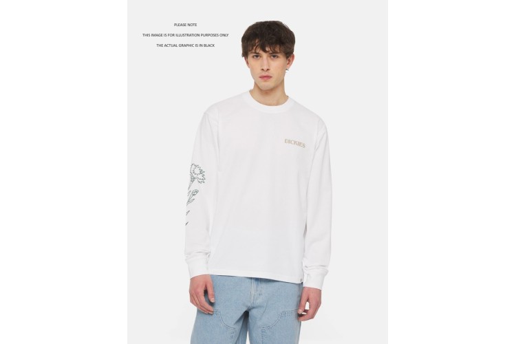 Dickies Timberville L/S T-Shirt - White