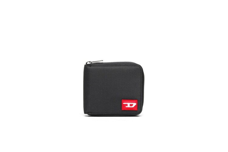 Diesel Hiresh XS Zippi Zip Around Wallet - Black