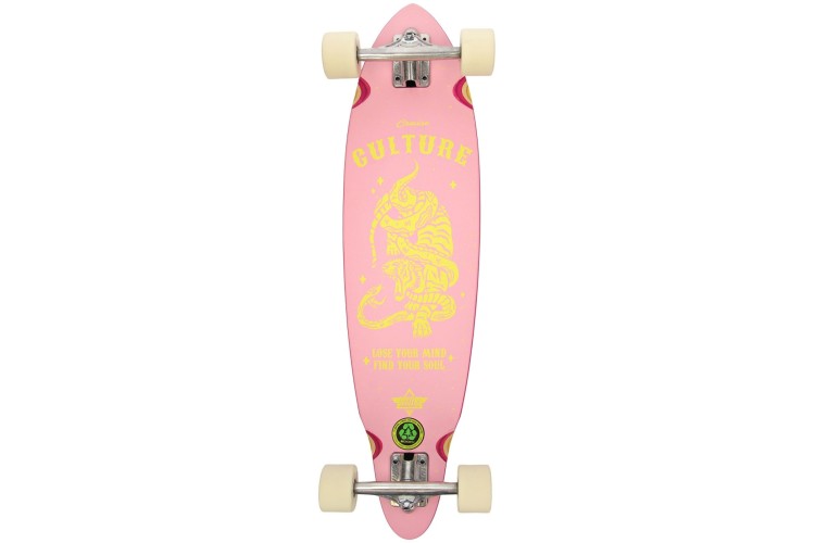 Dusters Culture Longboard 33'' - Pink / Yellow