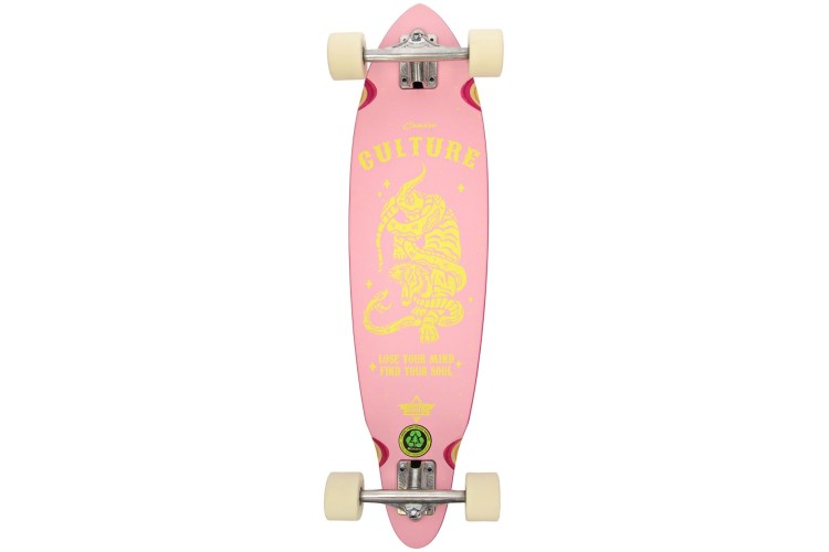 Dusters Culture Longboard 33'' - Pink / Yellow