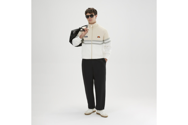 Ellesse Rimini Track Jacket - Off White/Stone