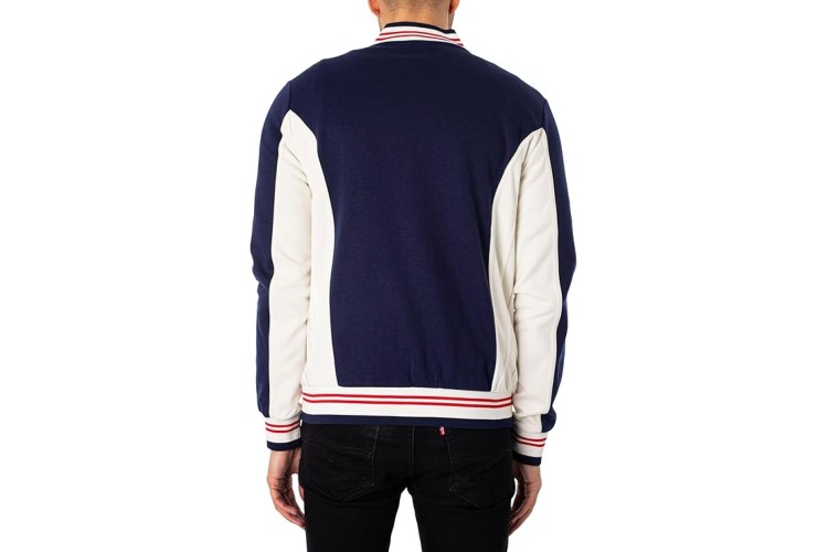 Fila Settana Baseball Track Jacket - Fila Navy/Gardenia/Fila Red
