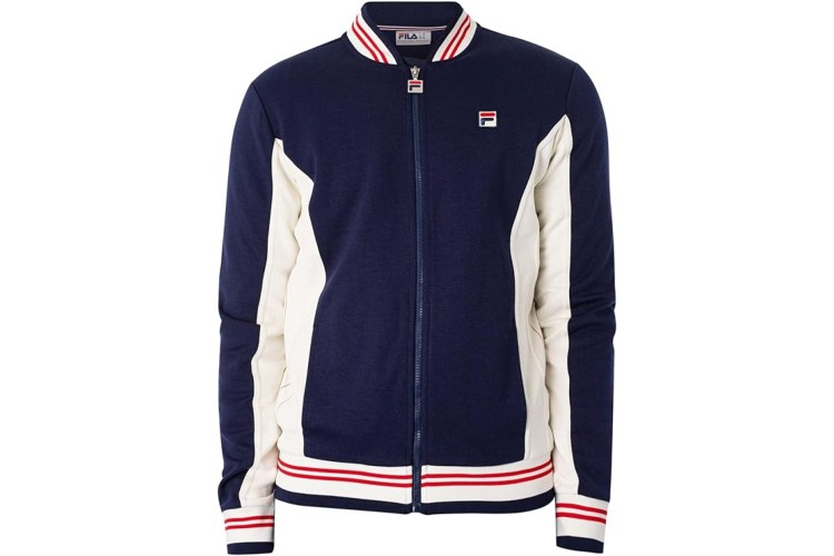 Fila Settanta Baseball Track Jacket - Fila Navy/Gardenia/Fila Red