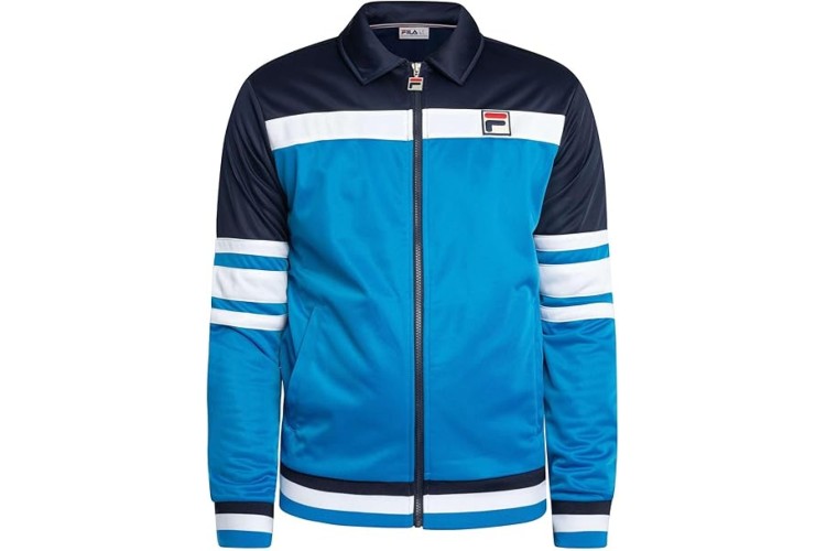 Fila Tamer Track Jacket - Directorire/Blue/Fila Navy/White