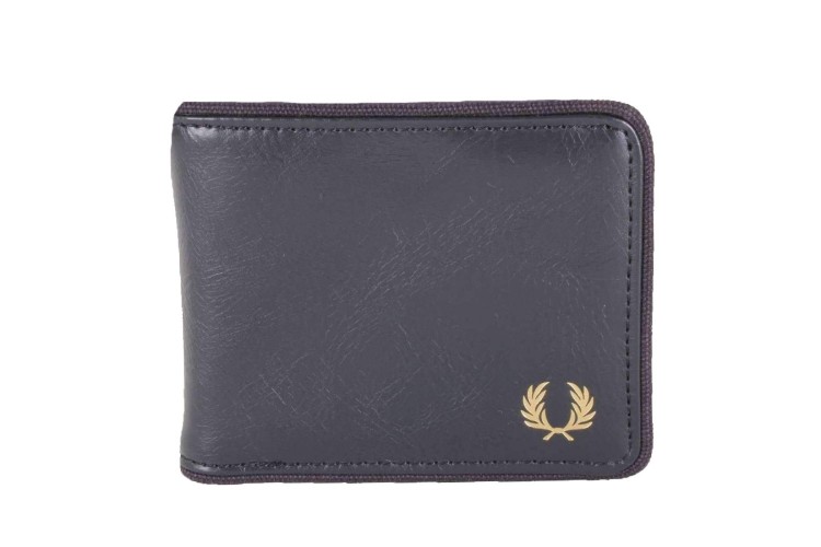 Fred Perry L7233 Classic Billfold Wallet Navy One Size