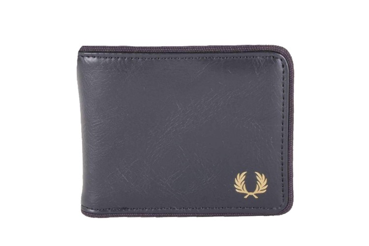 Fred Perry L7233 Classic Billfold Wallet - Dark Navy