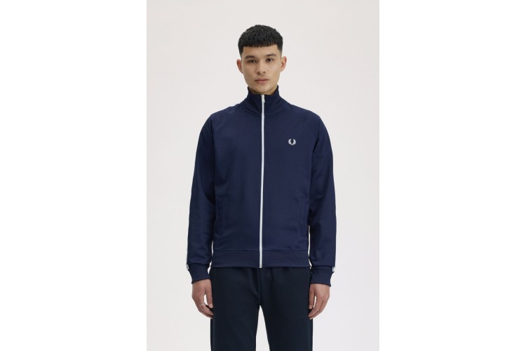 Fred Perry J4620 Track Jacket - Carbon Blue