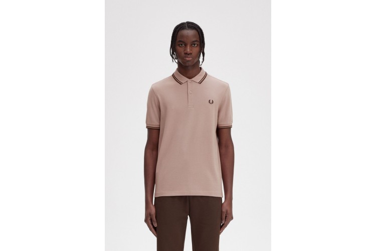 Fred Perry M3600 Dark Pink Polo - S52