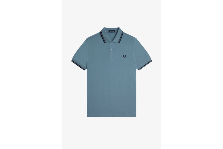 Fred Perry M3600 Stockport Blue/Navy/Navy Polo - Z56