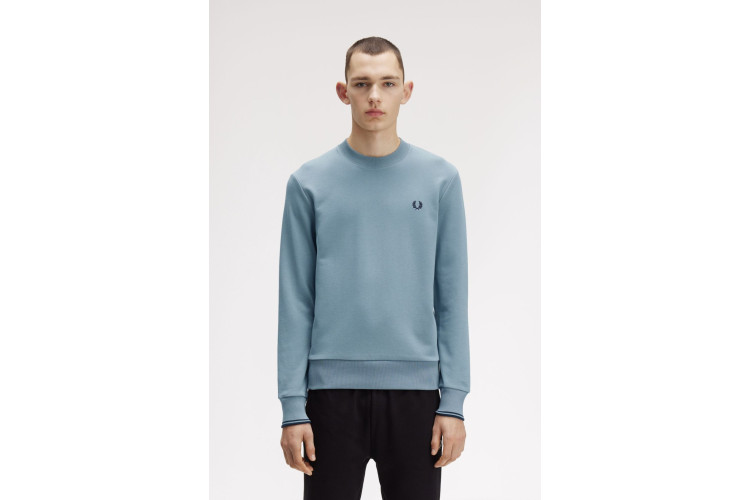 Fred Perry M7535 Sweatshirt - Stockport Blue/Navy