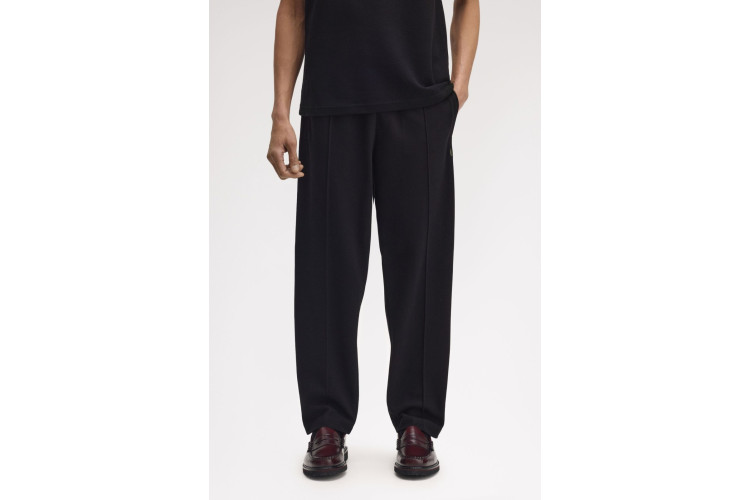 Fred Perry T1301 Tennis Grip Taped Track Pant - Black