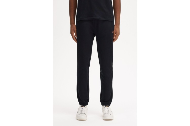 Fred Perry T5505 Classic Sweatpant - Black/Whiskey Brown X56