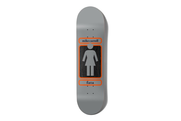 Girl Carroll 93 Til Skateboard Deck - 8.125