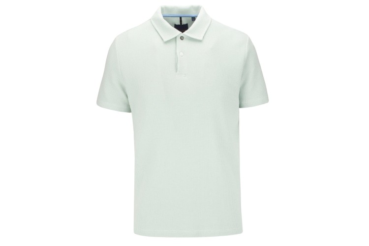 Guide London SJ5737 S/S Cotton Polo Shirt - Sage