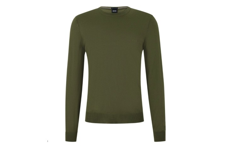 Hugo Boss  Botto-L Wool Sweater -  Fern 