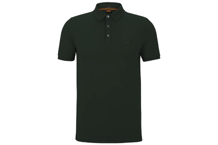 Hugo Boss Passenger Logo S/S Polo - Dark Green 304