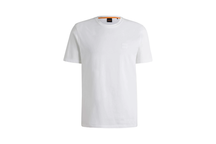 BOSS Tales T-Shirt - Black 001 Tales T-Shirt - White 100