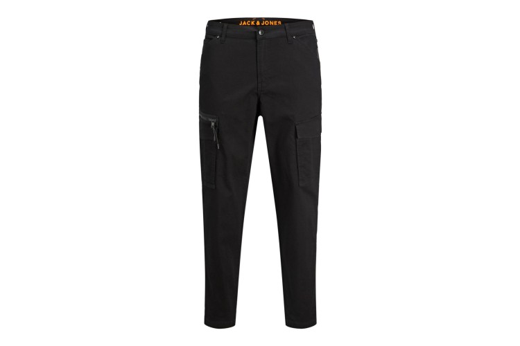 Jack & Jones Ace Dex Tapered AKM Combat Trouser - Black