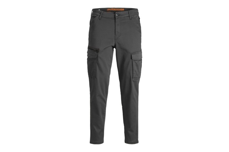 Jack & Jones Ace Dex Tapered AKM Combat Trouser - Asphalt