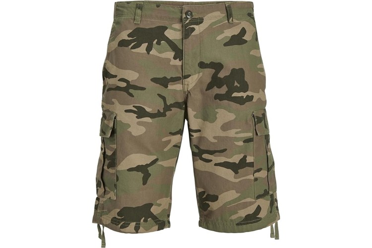 Jack & Jones Barclay Cargo Shorts - Forest Night Camo