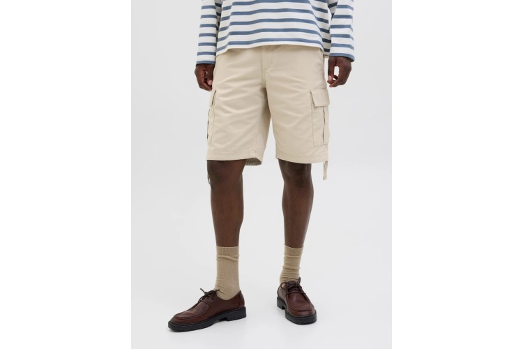Jack & Jones Barkley Cargo Shorts - Moonbeam