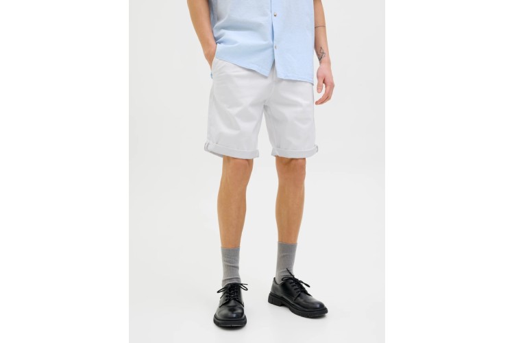 Jack & Jones Bowie Chino Shorts - White