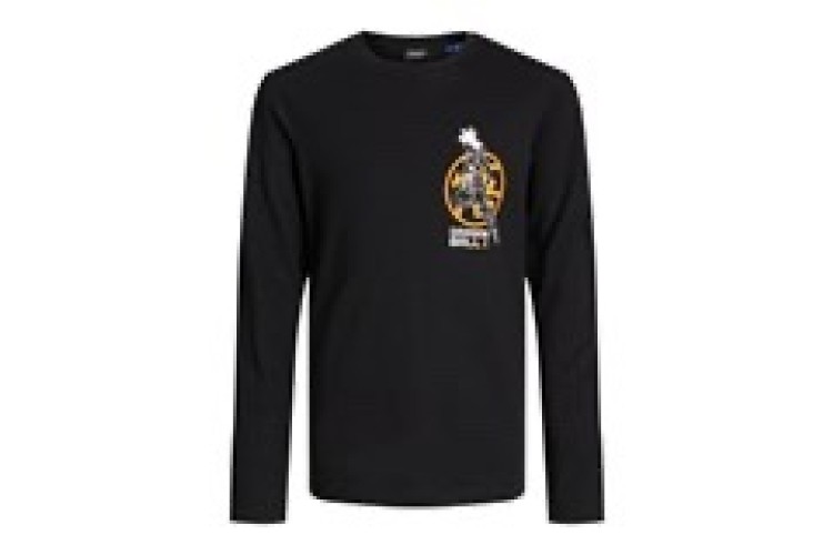 Jack & Jones Boys Dragon Ball Z L/S T-Shirt - Black