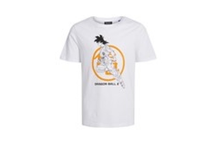 Jack & Jones Boys Dragon Ball Z S/S T-Shirt - White