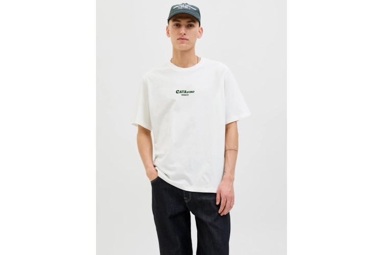 Jack & Jones Fruits T-Shirt - Cloud Dancer