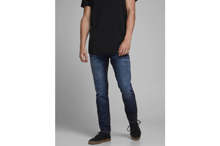 Jack & Jones JJITIM Original Jos 719 Slim/Straight Fit Denim - Blue/Blue Denim