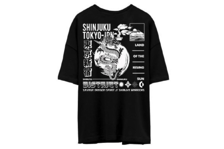 Jack & Jones Jorshibuya T-Shirt - Black 