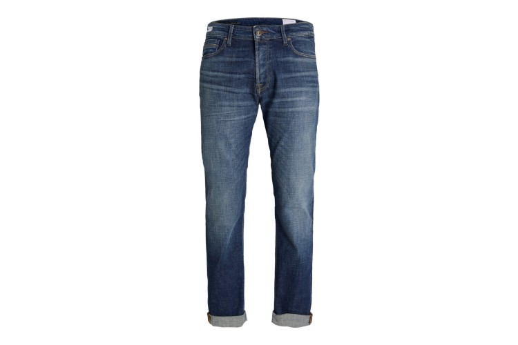 Jack & Jones MIKE WOOD JOS 481 Tapered Comfit Fit Denim - Blue/Blue Denim 