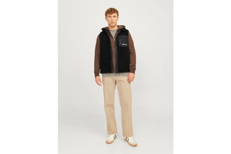 Jack & Jones Teddy Bodywarmer - Black