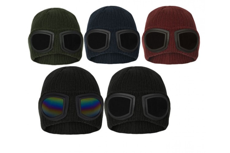 Life Supply Goggle Beanie - Various Colours