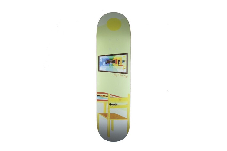 Magenta Soy Panday Sleep Skateboard Deck