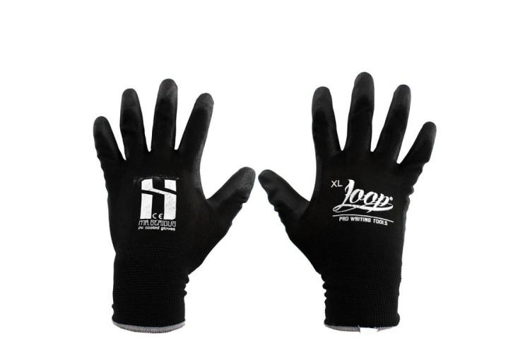 Mr Serious x Loop 13 Gauge Poly Gloves - Black
