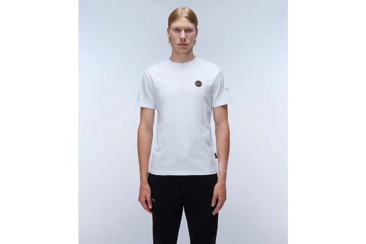 Napapijri Badge T-Shirt - White