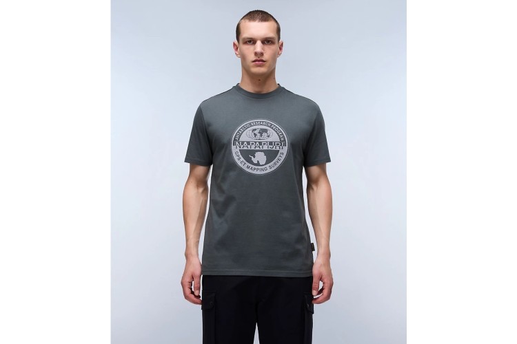 Napapijri Bollo S/S T-Shirt - Green Urban