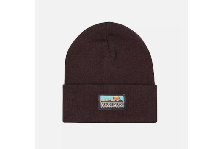 Napapijri F-Mountain Beanie - Brown Ebony
