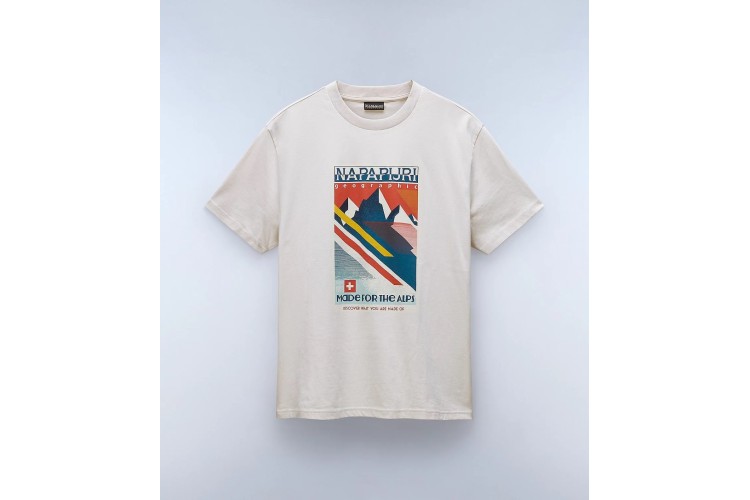 Napapijri Portalet T-Shirt - Beige Dimity
